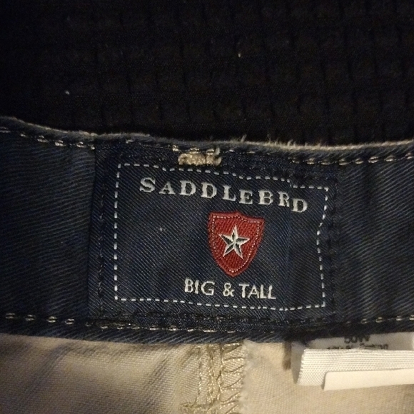 Saddlebred Big And Tall Men's Tan Shorts​​ - Picture 2 of 3